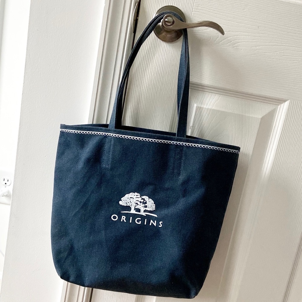 Origins canvas tote bag